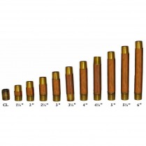 XB-199 Set, 1 1/2" Brass Nipple CL-6