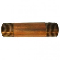 XB-203 1 1/2" x 2 1/2" Brass Nipple