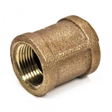 XB-C06 1 1/2" Brass Coupling