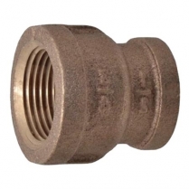 XB-CR09 3/4" x 1/2" Brass Reducing Coupling LF