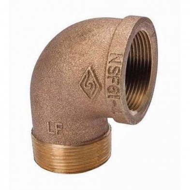 XB-E23 3/4" Brass 90 Street Elbow