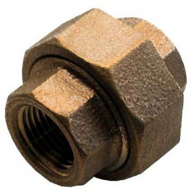 XB-U01 3/8" Brass Union