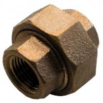 XB-U01 3/8" Brass Union