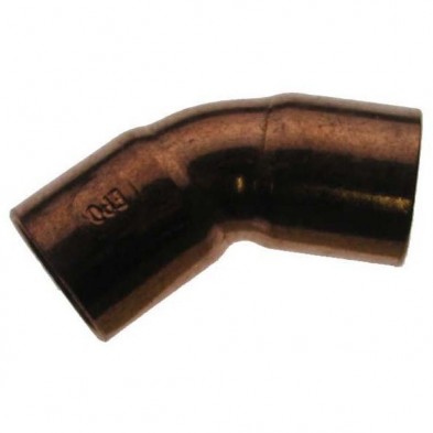 XC-E44 1" Copper 45&deg; Elbow