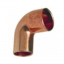 XC-E74 1&rdquo; x 1/2" Copper 90 Reducing Elbow
