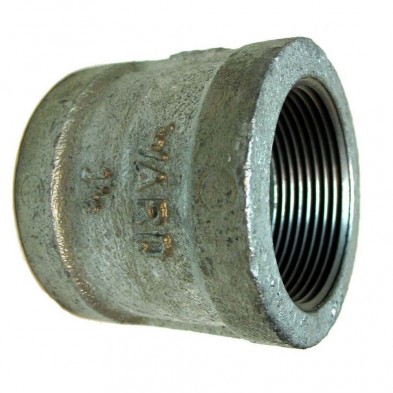XG-C05 1 1/4" Galvanized Coupling