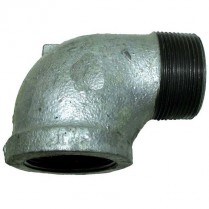 XG-E26 1 1/2" Galvanized 90 Street Elbow