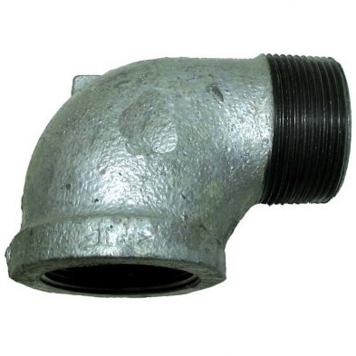 XG-E27 2" Galvanized 90&deg; Street Elbow