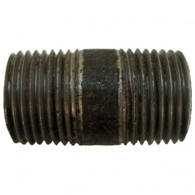 XL-122 1/2" x 1 1/2" Black Nipple