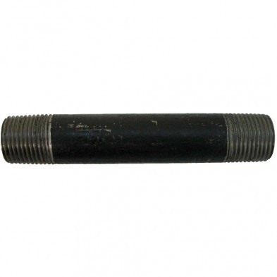 XL-148 3/4" x 4 1/2" Black Nipple