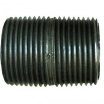 XL-181 1 1/4" x Close Black Nipple