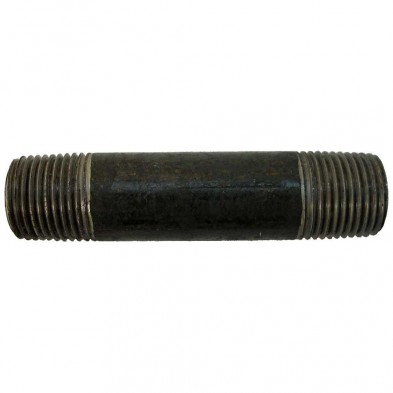 XL-185 1 1/4" x 3 1/2" Black Nipple