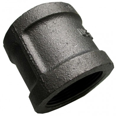 XL-C02 1/2" Black Coupling
