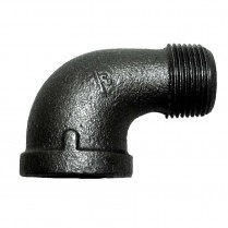 XL-E25 1 1/4" Black 90 Street Elbow