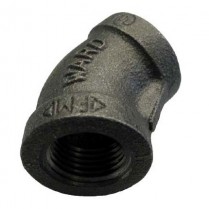XL-E43 3/4" Black 45 Elbow