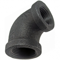 XL-ER3 3/4" x 1/2" Black 90&deg; Elbow