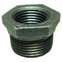 XL-H03 3/8" x 1/4" Black Hex Bushing