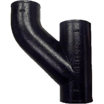XN-323 3" No-Hub Upright Wye