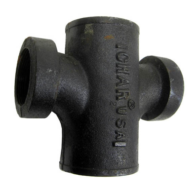 XN-448 2" x 2" No-Hub Sanitary Tapped Cross USA