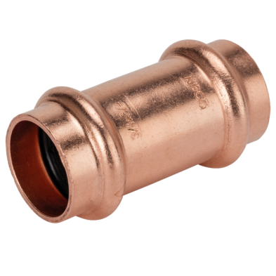 XV-C036N 1/2" Nibco LF Copper Press Slip Coupling No Stop
