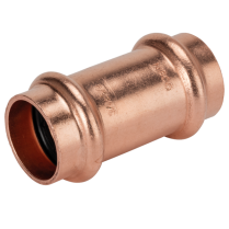 XV-C036N 1/2" Nibco LF Copper Press Slip Coupling No Stop