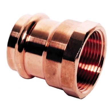 XV-F006 Copper Press Female Adapter, P x FPT, 1-1/2" x 1-1/2"