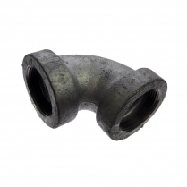 XY-E05 1 1/4" Black CI Steam 90 Elbow