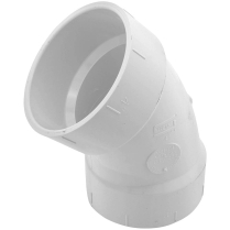 XZ-WD012 4" PVC DWV 45 Elbow