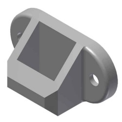 0514.00002 Keeper (Standard) for 514 P38 Spring Bolt-Ptd.