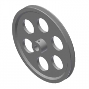 072795 5" PD Gear Box Pulley: Standard Speed (1500P265)