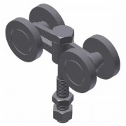 10-1BE Truck, Ball Bearing, 3/4" Pend.-Zinc