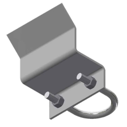 1295P376 Chain Guide Bracket Assembly-Galv