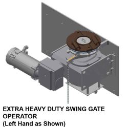  EXTRA Heavy Duty Swing Operator for Swing Doors & Gates