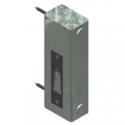 1850JK 1850 Jamb Keeper [HANDING] [CL of Lock]-Zinc