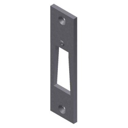 1850STK-SL 1850 Strike Plate, SLIDING-SS #4 SCW