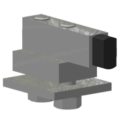  Concealed Track Stop for #2035 Track