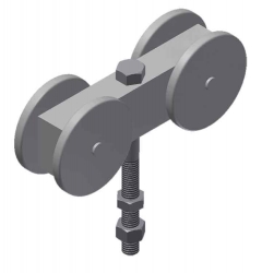 2320.00001SS Truck, Ball Bearing, 1/2 Pend.-SS #2b