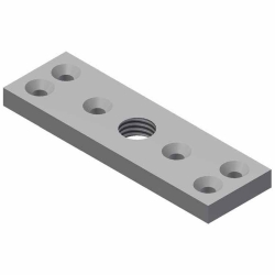  Top Plate, (1-3/4" Thick Door Minimum)