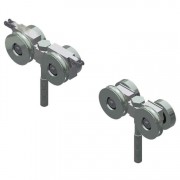 25-1BLE.405 405 Low Head Trolley-Zinc