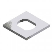 25.405K 7/8" KEEPER for Flat Pendant-Zinc