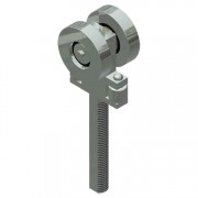 25B442 Two Wheel Trolley, 7/8 Pend-Zinc