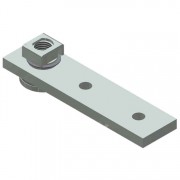 25B442SWTK Keeper, Swivel, & Top Plate-Zinc