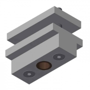 335TX25 Heavy Duty Top Pivot Track Mounted Assy-Ptd.