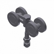 3761.00001 Truck, Ball Bearing, 3/4" Pend.-Zinc