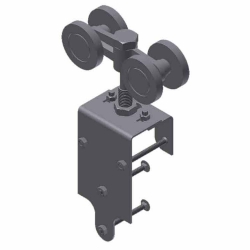  Hanger, Ball Bearing, for 2-1/4" to 3" Thick Door