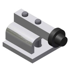  Concealed Track Stop for #4 Track