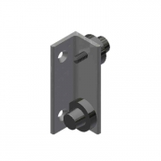 43BUMP-R 43 Telescoping Bump Angle (w. rubber)-Painted