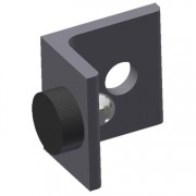  Flat Track Stop w/ Heavy Bumper