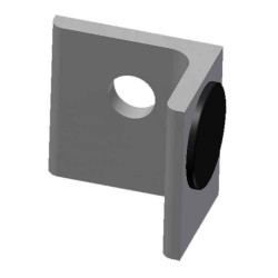 44SXL-B Track Stop, (LH)-Black