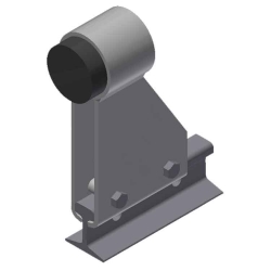 55B-20 Rail Bumper Door Stop for 20lb Rail